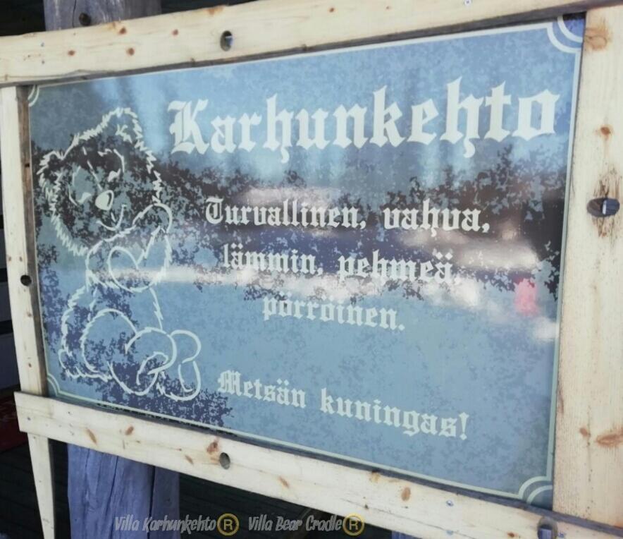 Villa Karhunkehto ลูออสโต ภายนอก รูปภาพ